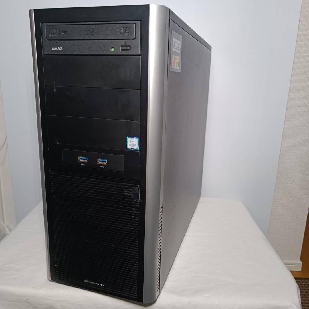 【激安ゲーミングPCフルセット】快適動作！MS Office搭載