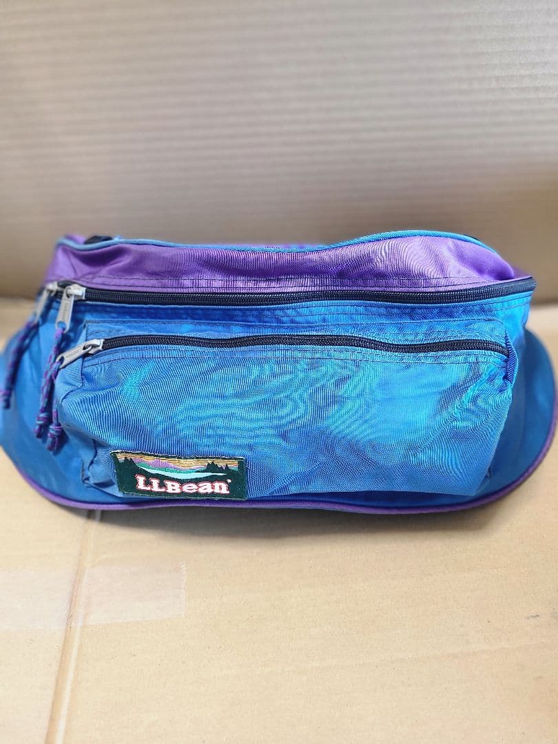 【レトロ】L.L.Bean エルエルビーン ウエストバック タグ大きめ