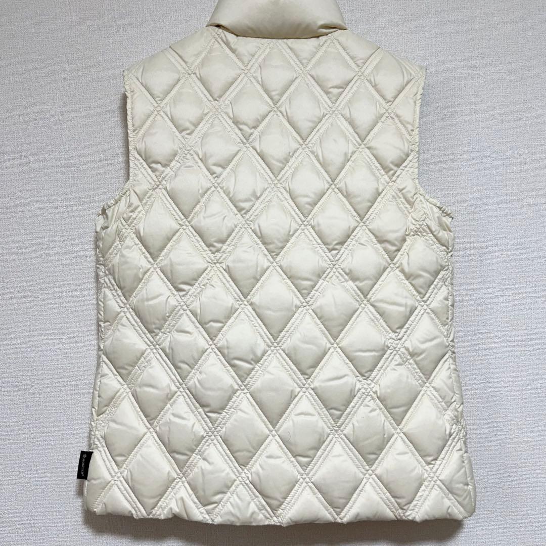 ✨希少✨MONCLER ダウンベスト キルティング ホワイト