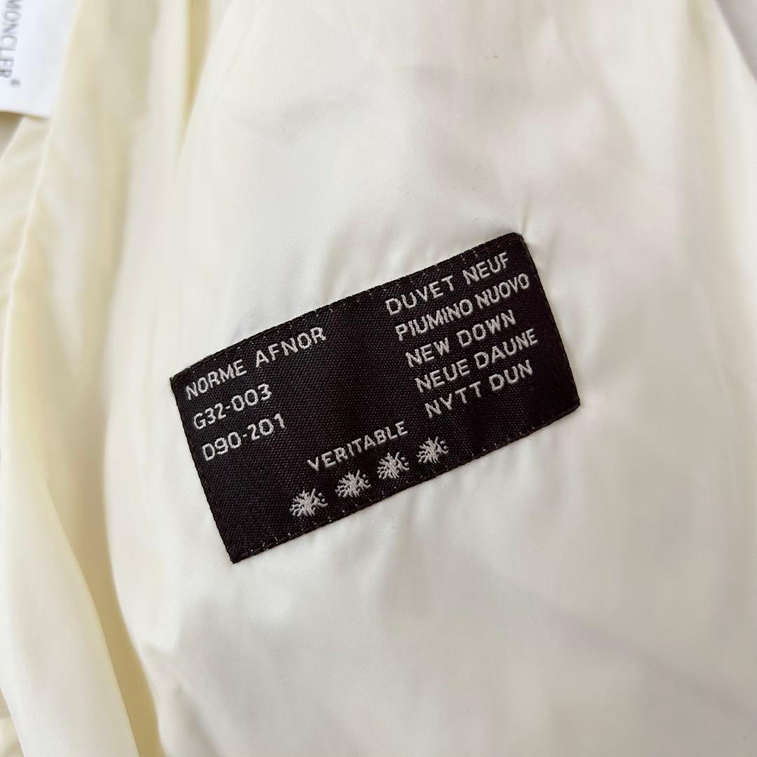 ✨希少✨MONCLER ダウンベスト キルティング ホワイト
