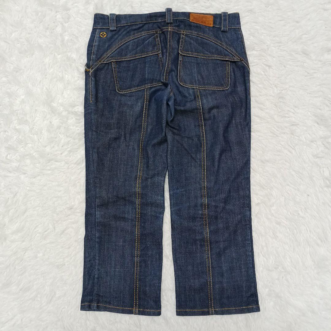 ✨良品✨大きいサイズ40✨LOUIS VUITTON クロップドデニム　パンツ