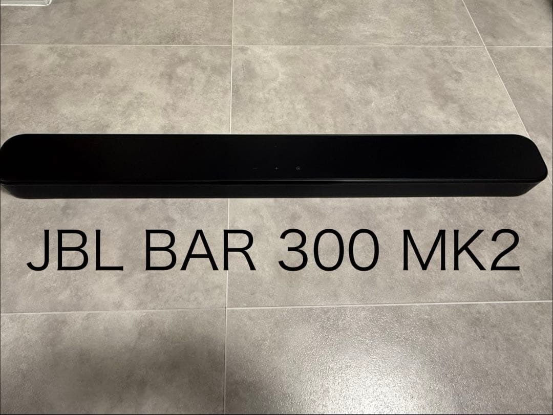 JBL BAR 300 MK2 サウンドバー/5ch 300M2BLKJN