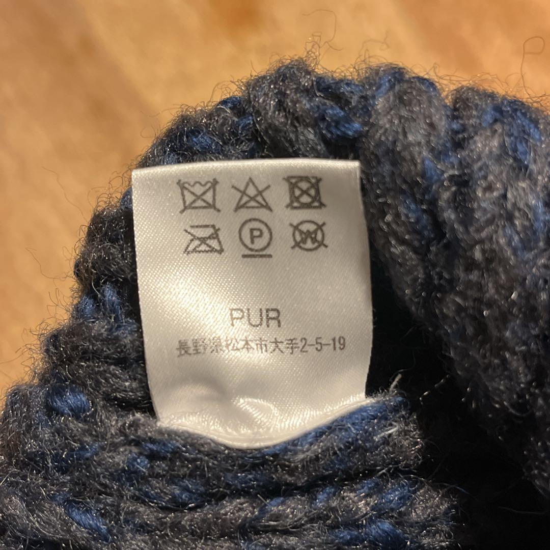 【大人気】PUR 池田泉　ニット　ウール　ハイネック　ボリューム　かわいい