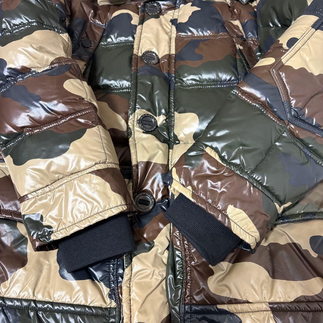 【MONCLER】ソーテルヌ ダウンジャケット XS カモフラ 迷彩柄 2way