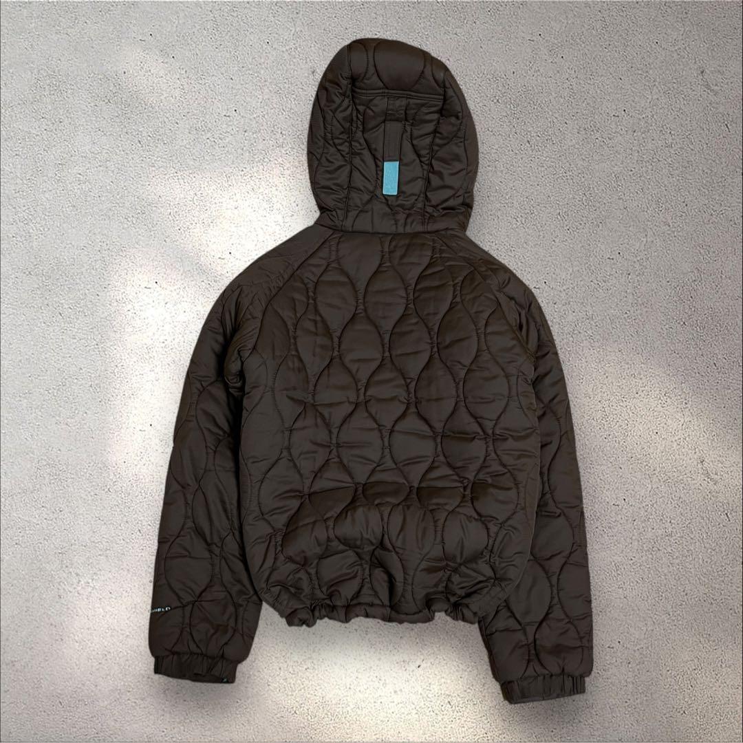 Columbia puffer jacket ドローコード　短丈　中綿　y2k