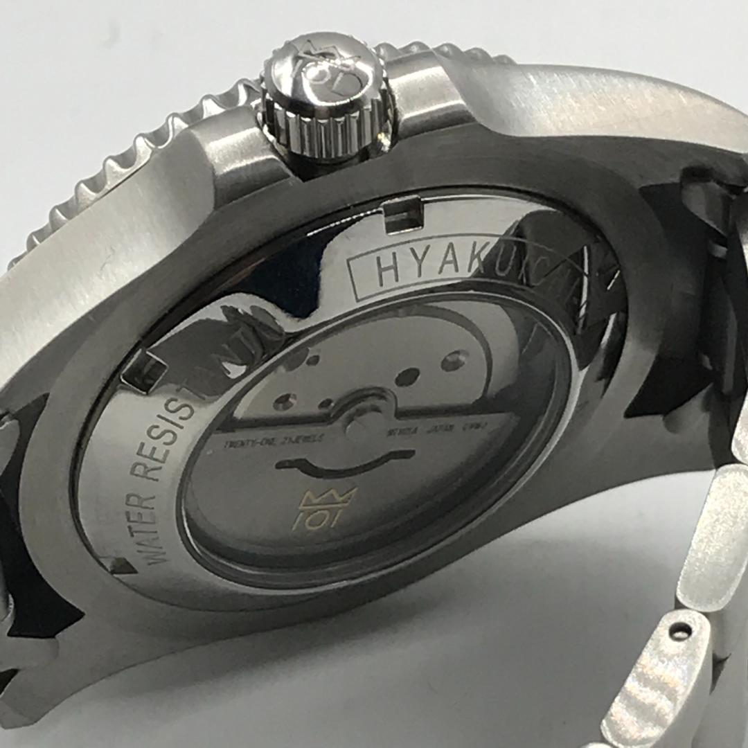 Hyakuichi（ヒャクイチ）101 機械式自動巻きダイバーズウォッチ