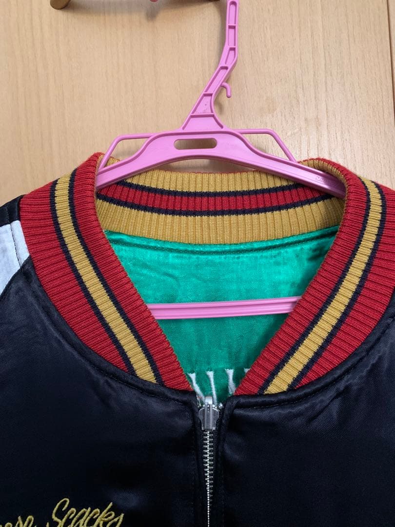 【ホットトマト様】 駄菓子40周年記念　リバーシブルスカジャン　ダルチザン