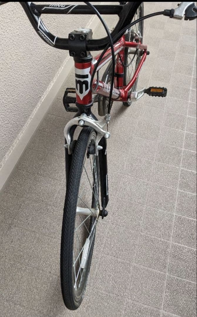 子供自転車　Mon　赤　キッズ自転車