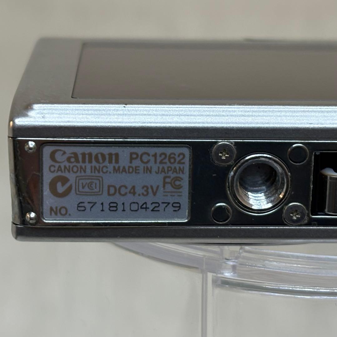 Canon カメラ　IXY25IS PC1262 SDカード コンデジ　動作品