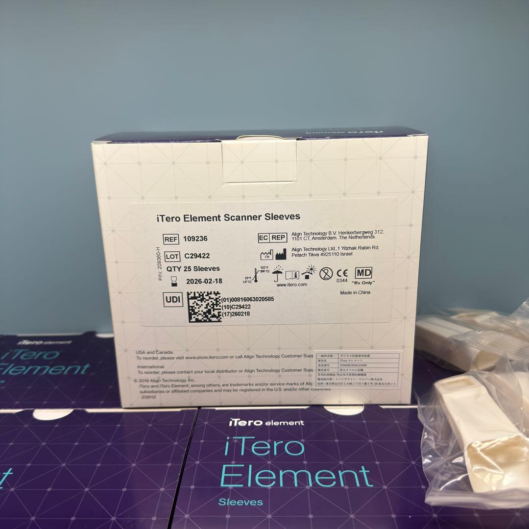 iTero Element スキャナー用スリーブ 25個入り