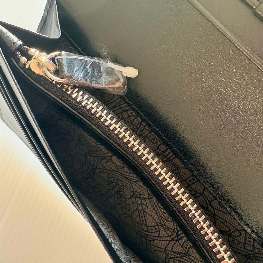 VivienneWestwood ヴィヴィアンウエストウッド 長財布 牛革 黒