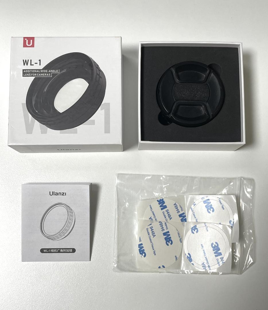 SONY ZV-1、Ulanzi 広角レンズ、SmallRig