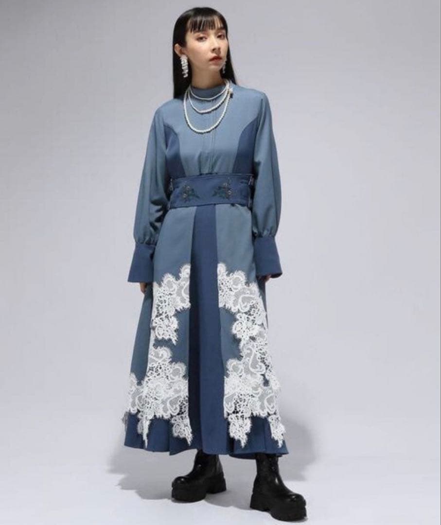 k*】様 【Ado×HARE】レースハイショクワンピース オークション日曜日まで