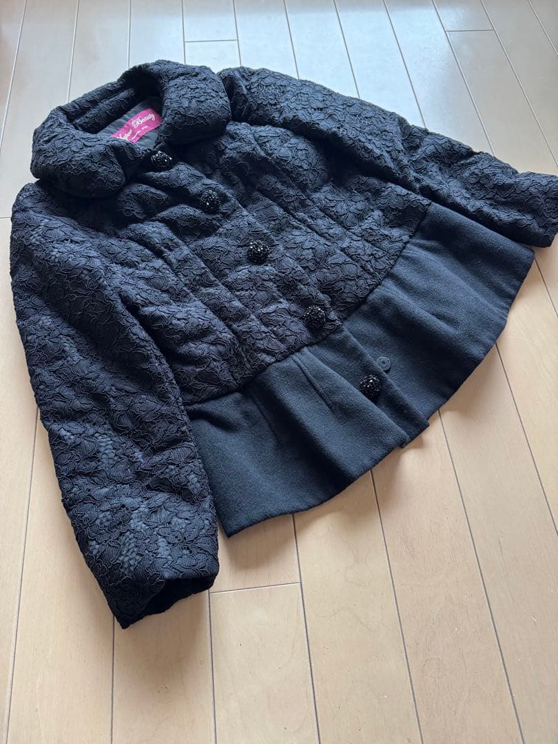 ペ*ん様 スーパービューティー　　ダウン　黒