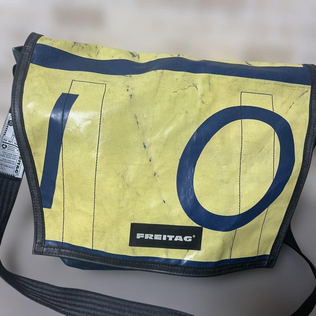 FREITAG F14 DEXTER メッセンジャーバッグ イエロー ブルー