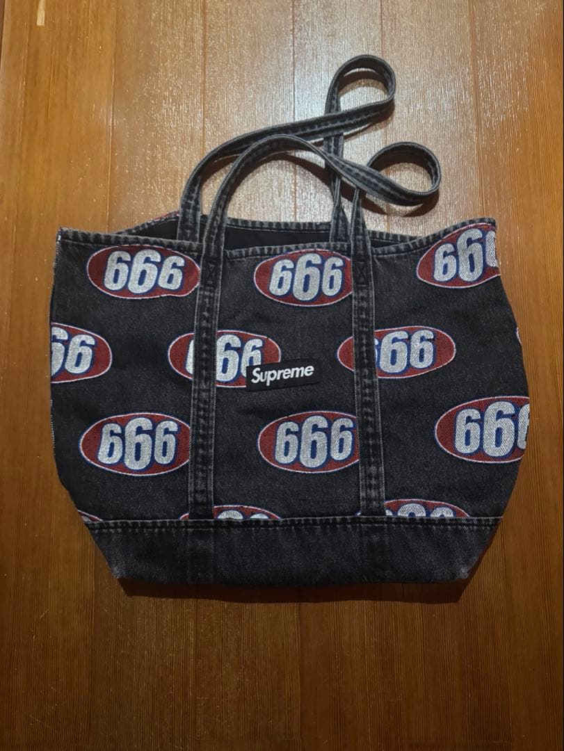 断*郎様 supreme 666 Denim Tote Bag