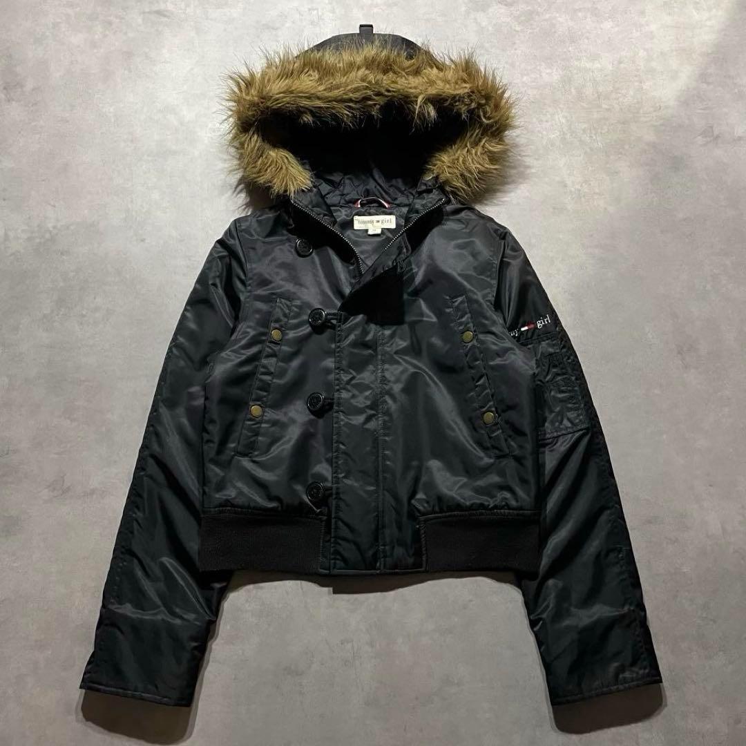 90s 00s “ girl” black N-2B y2k 2way