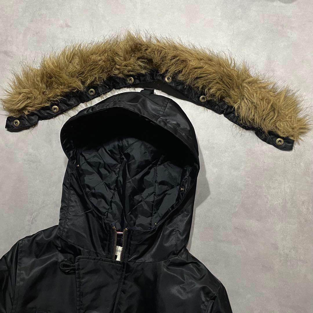 90s 00s “ girl” black N-2B y2k 2way