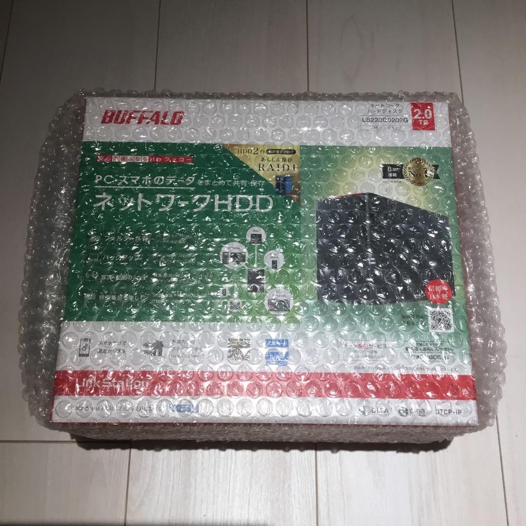 BUFFALO ネットワークHDD LS220D0202G 2.0TB