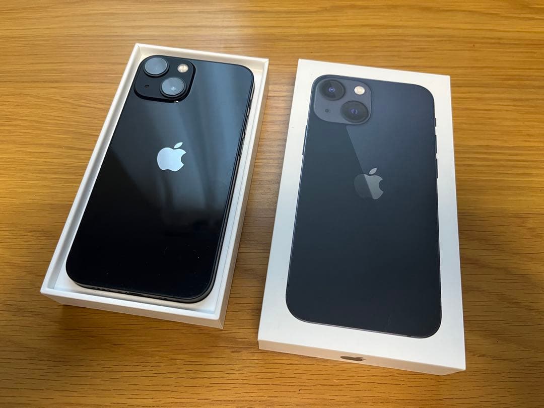 iPhone 13 mini 256GB ミッドナイト 純正バッテリー100%