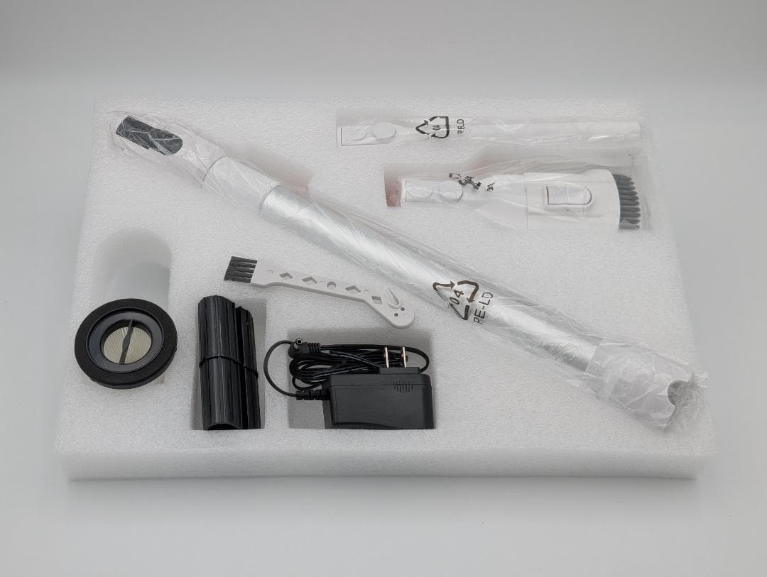 掃除機 コードレス 除菌機能・85Kpa強力吸引・75分連続稼働・充電スタンド