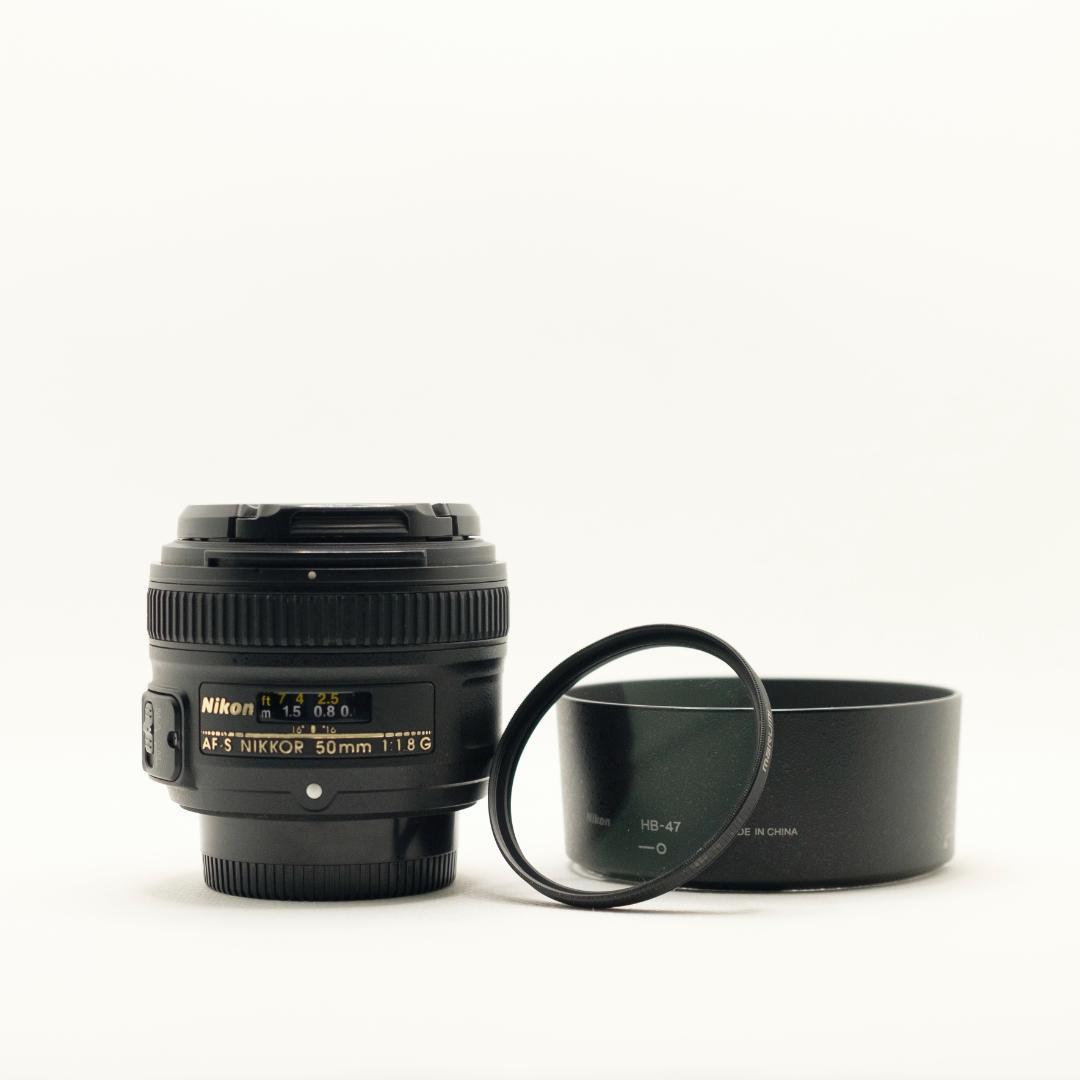NIKKOR AF-S ニコン　50mm f1.8 単焦点