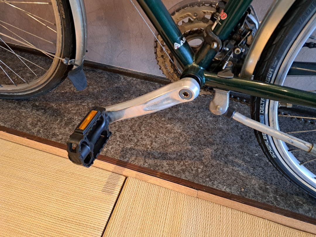 名車　ARAYA フェデラル フォレストグリーン ランドナー