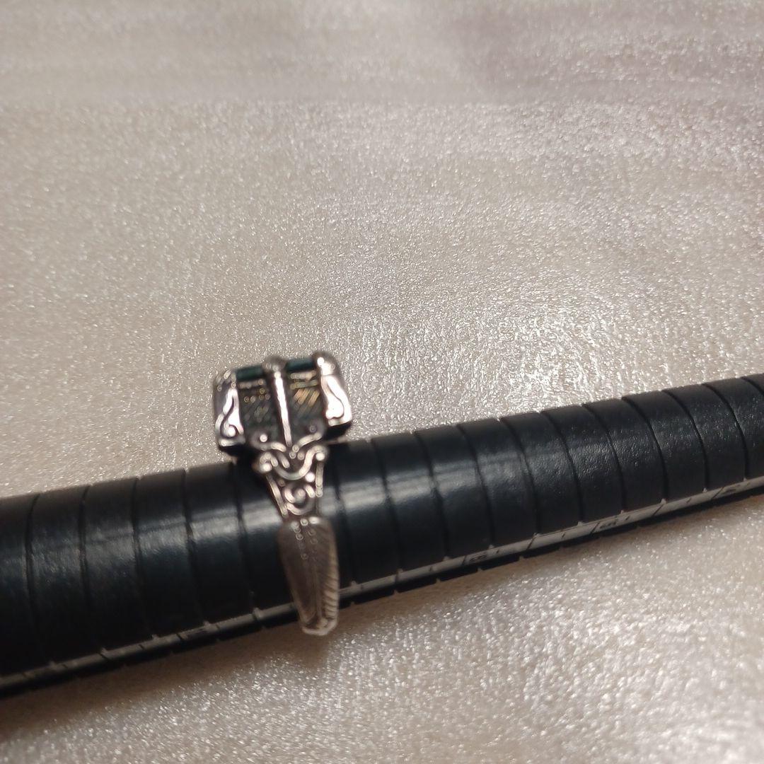 ZOCALO(ソカロ)イスラミックスクエアリング グリーンクォーツ