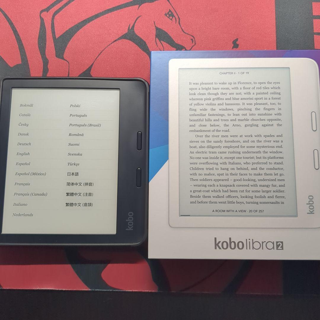 Kobo libra2 電子書籍リーダー 本体、保護ケースセット