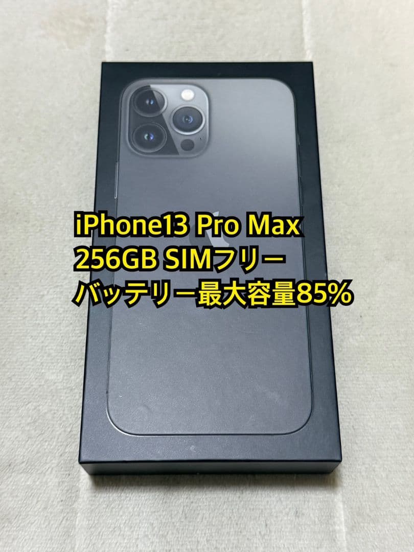 iPhone13 Pro Max 256GB SIMフリー