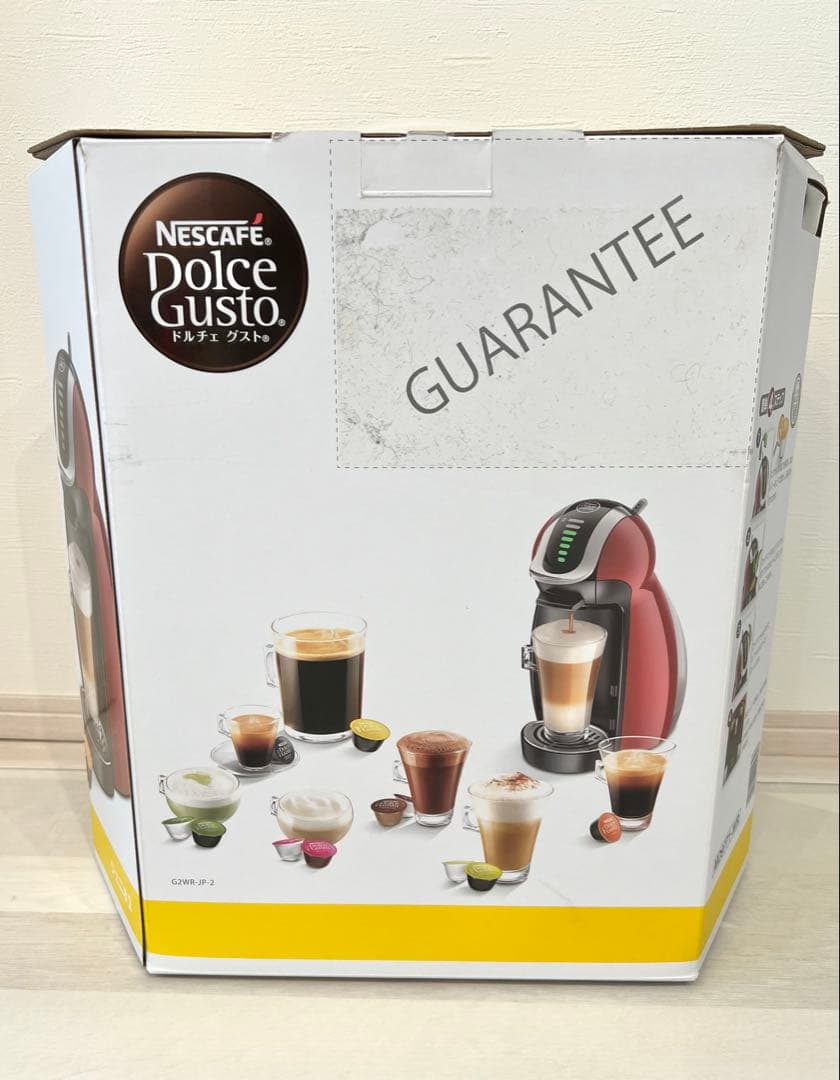 【新品未使用】ネスカフェ ドルチェグスト ジェニオ2 プレミアムワインレッド