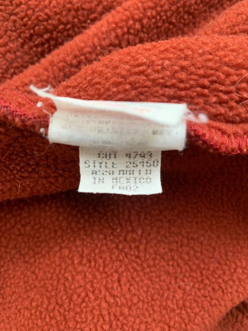 【M】Patagonia 02年 シンチラ スナップT レンガ色 メキシコ製