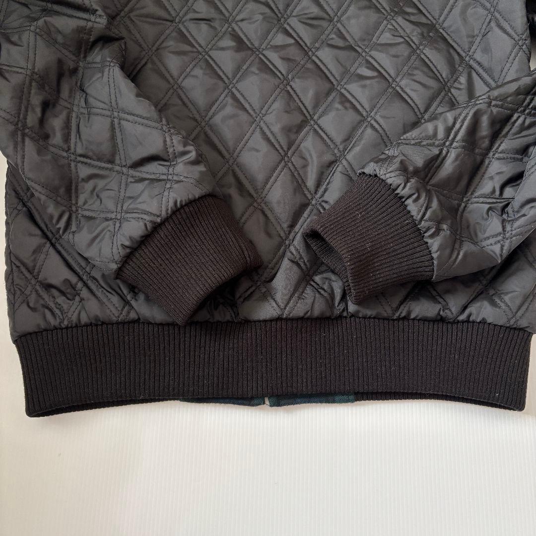 【美品】フレッドペリー　キルティングジャケット　チェック　リバーシブル　Sメンズ