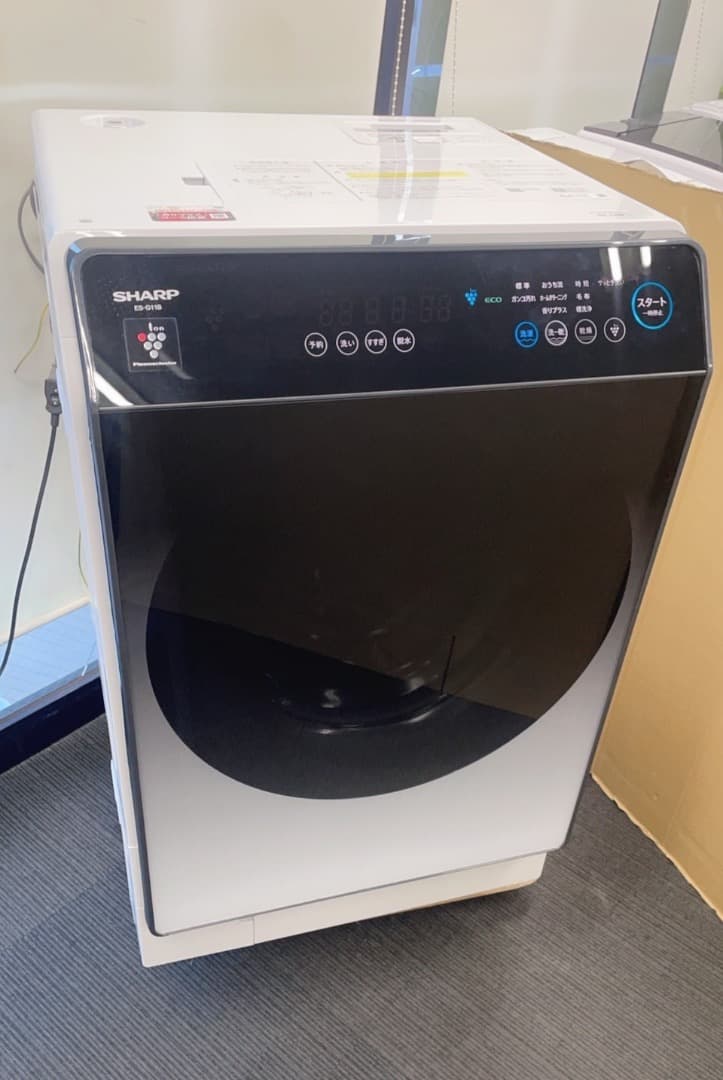 ★中古美品！SHARP ドラム式洗濯乾燥機 ES-G11B-SL