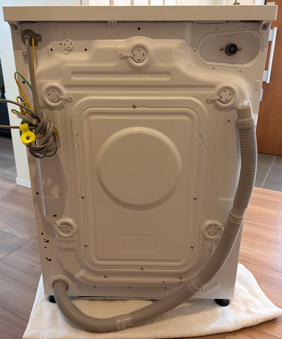 AQUA ドラム式電気洗濯機 8kg ホワイト AQW-F8N