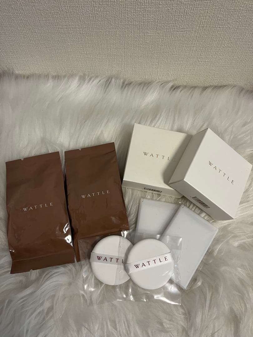 【新品未使用】WATTLE クッションファンデーション マットカバー