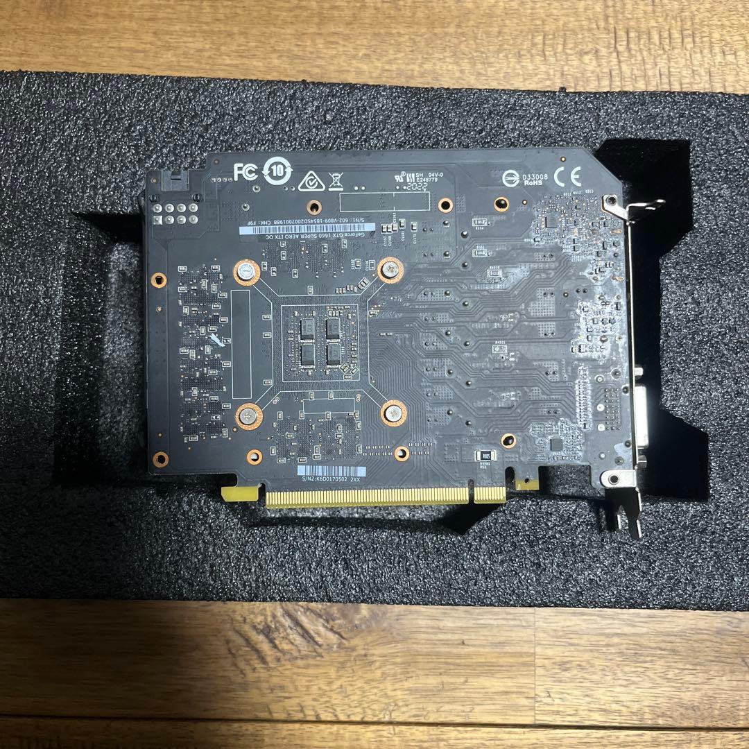 グラフィックボード・グラボ・ビデオカード msi 1660SUPER