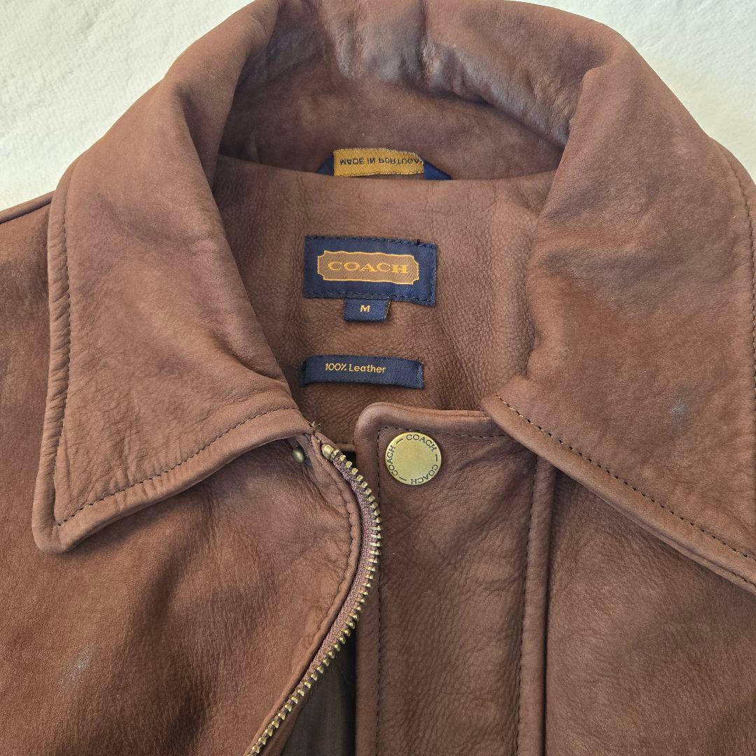 COACH レザージャケット L　メンズ　オールドコーチ　希少