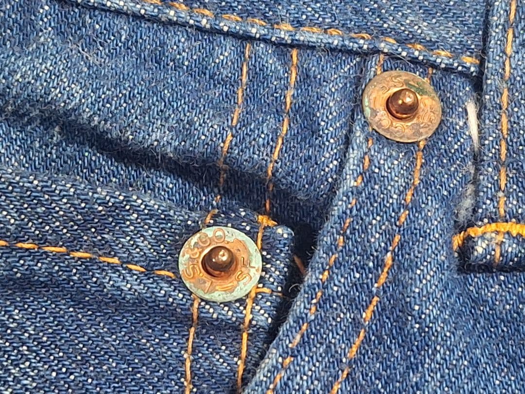 スペシャル 60's リーバイス 501 BigE オリジナル 34 ゴールデン