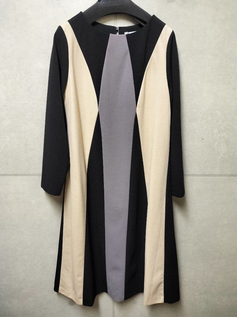 Jocomomola Bloque 配色パッチワークワンピース