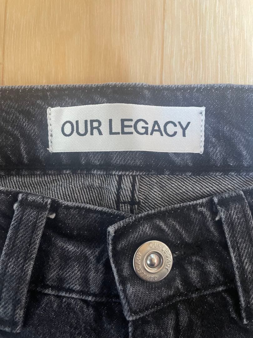 パンツ OUR LEGACY THIRD CUT SUPERGREY WASH 28