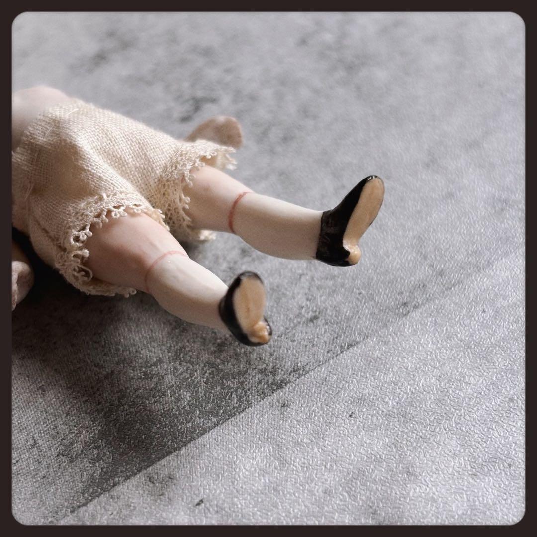 レアアンティーク 極小ミニョネット　ヴィンテージガラスケース付き