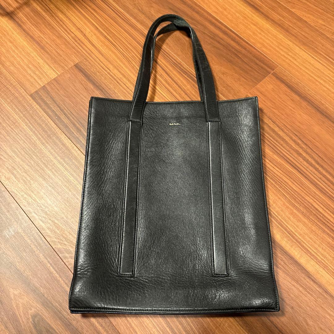 ポールスミス　コンサティーナ レザートートバッグ