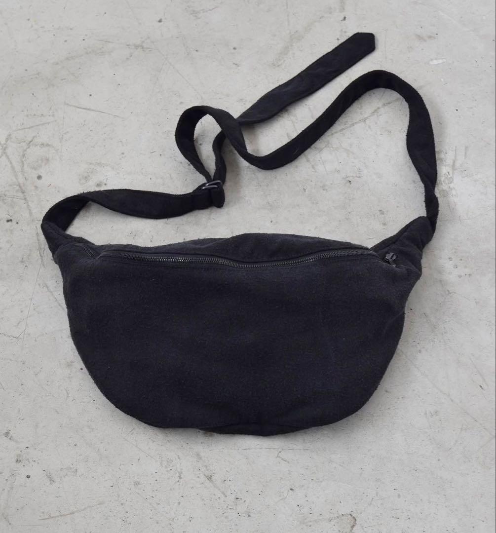 COMOLI シルクネップ ウエストバッグ タグ付き