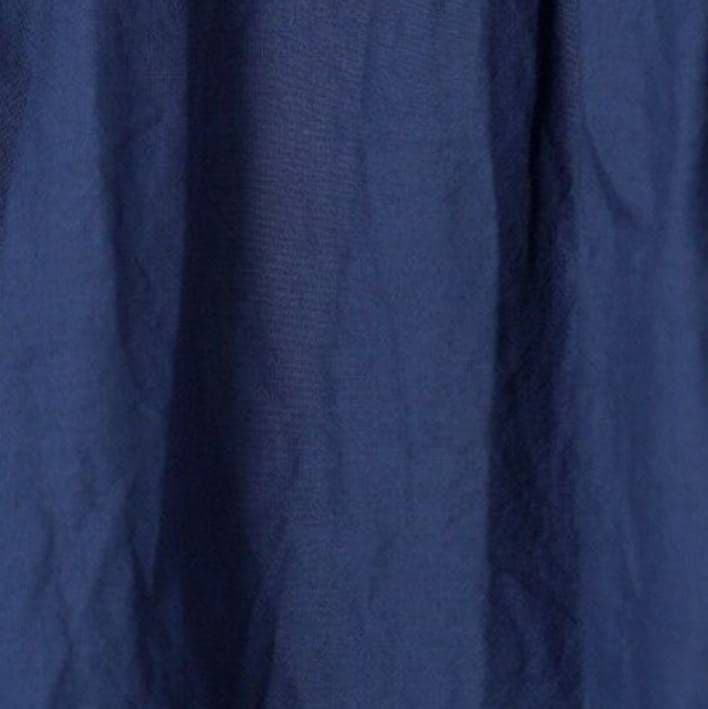 ミズイロインド 2023年モデル 洗える ボリュームフレアスカート ブルー