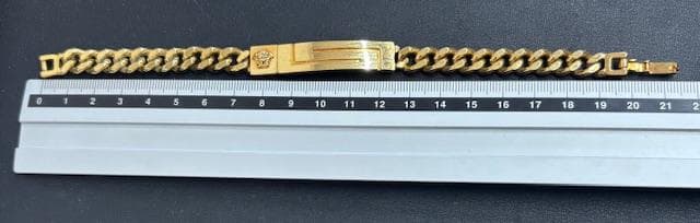 VERSACE ヴェルサーチ グレカ 喜平 ブレスレット メデューサ