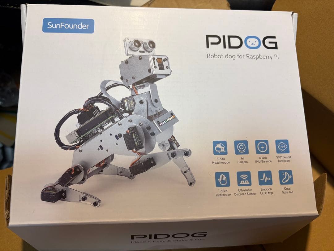 sunfounder pidog Raspberry Pi パイドッグ　未使用