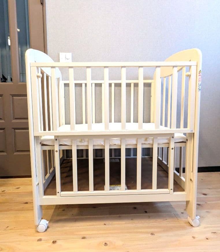 KATOJI ベビーベッド ミニベビーベッド　サンデシカのマットレス付き