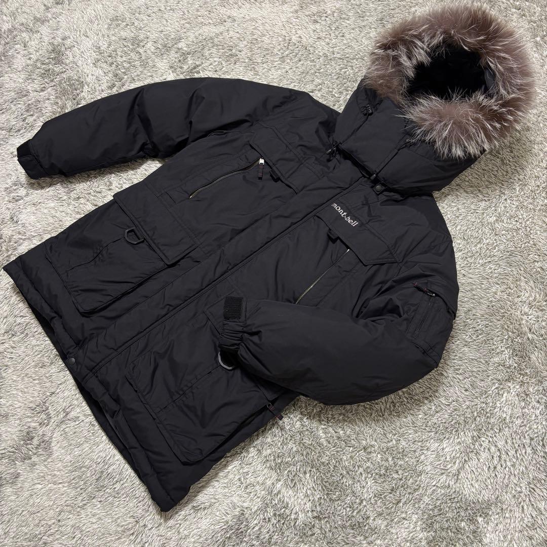 【美品】mont-bell モンベル ダウンジャケット メンズ L