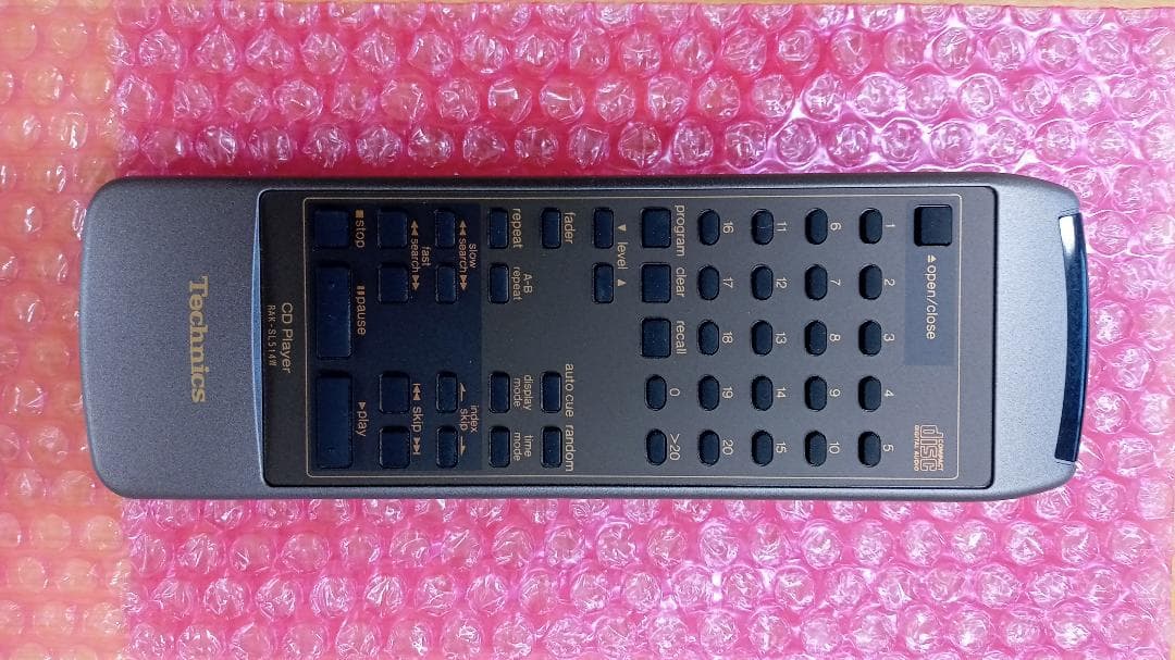 【希少】Technics 純正 リモコン RAK-SL514W 美品
